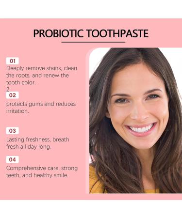  JINGLING SP-8 Probiotic Toothpaste 120g Probiotic Whitening Toothpaste Ultra Whitening Toothpaste Deep Cleaning Toothpaste - Buy Online on GoSupps.com