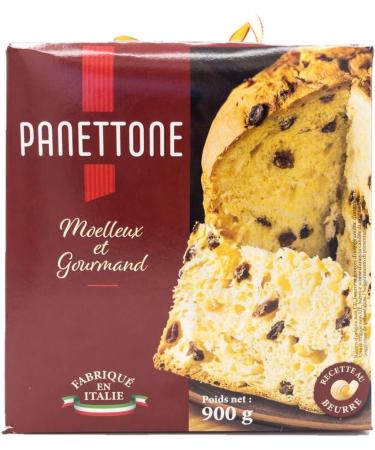 Pure butter panettone made in Italy - pack of 12 boxes of 900g - pastry with natural sourdough dried raisins and walnuts - Buy Online on GoSupps.com