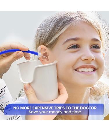 BOCOOLIFE Ear Wax Removal Kit | Easy & Effective Ear Cleaning System with Irrigation Flushing, Basin, and Tips | Safe for All Ages - Buy Online on GoSupps.com