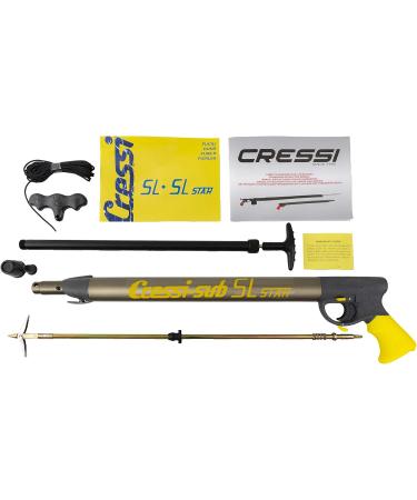 Cressi SL Star 55 cm Pneumatic Spearfishing Speargun | Made in Italy | Reliable & Precise Design | No Power Reducer Included - Buy Online on GoSupps.com