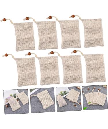 Beatifufu 8pcs Lathering Mesh Soap Bag Bathing Soap Bag Soap Holder Bag Exfoliating Soap Bag Numb - Buy Online on GoSupps.com