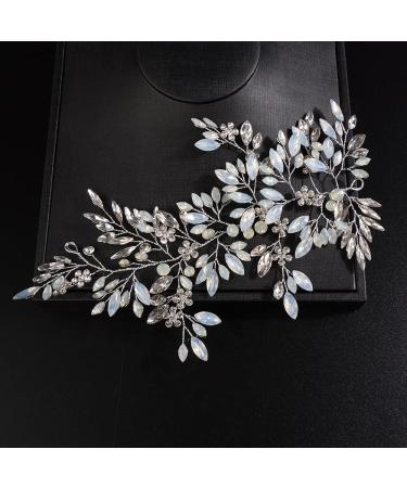 JWICOS Crystal Bridal Headpiece - Wedding Hair Accessories for Brides - Buy Online on GoSupps.com