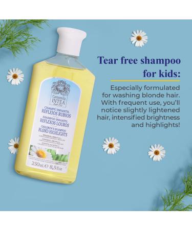 Camomila Intea Kids Blonde Highlights Shampoo - 8.5oz Natural Extract Toddler Shampoo - Buy Online on GoSupps.com
