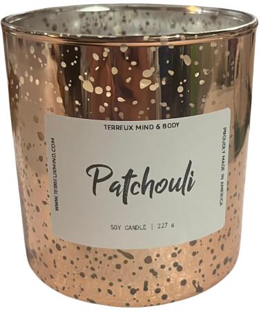 Patchouli Scented Soy Candle - 45+ Hour Burn - All Natural Aromatherapy Gift for Men & Women - Perfect Housewarming Candle - Buy Online on GoSupps.com