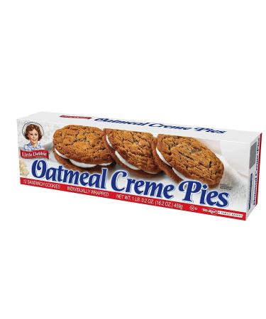 Little Debbie Oatmeal Crme Pies - 4 Boxes (12 Pies Per Box) | Delicious Snack for Any Occasion - Buy Online on GoSupps.com