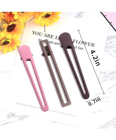 14PCS Duck Bill Rustproof Metal Alligator Hair Clips for Women - 3.15in, Color02 - Buy Online on GoSupps.com