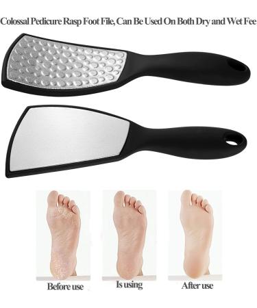Foot Rasp & Callus Remover - Best Foot Care Tool for Smooth Feet | Double Sided Metal File for Wet & Dry Use - Buy Online on GoSupps.com