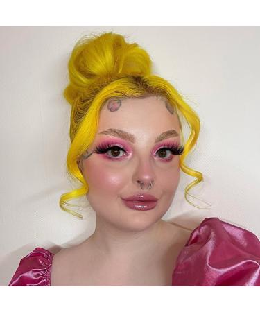 Crazy Color Vibrant Canary Yellow Semi-Permanent Hair Dye - 200ml - Buy Online on GoSupps.com