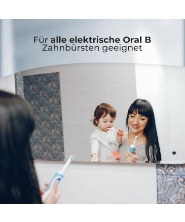 Buy Dabblu Toothbrush Holder | Modern Concrete Design for Oral-B Electric Toothbrush | Anti-Slip Stylish Gray & Ros | Order Now for Elegant Bathroom Decor - Buy Online on GoSupps.com