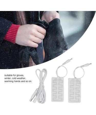 Leapite USB Heating Foil - 2 Pack Electric Heating Pillows Carbon Fiber Heating for Gloves Socks & Shoes - Portable Heating Solution - Buy Online on GoSupps.com