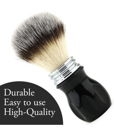 JAG Shaving Razor Brush - Premium Synthetic Hair Elegant Resin Handle Ergonomic Design for a Superior Shave - Buy Online on GoSupps.com