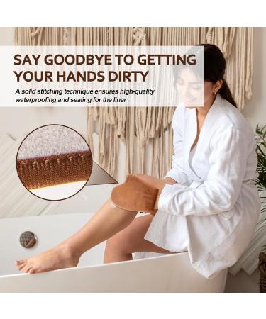 Self Tanning Mitt Applicator - Ultra Soft Reusable Tanning Glove with Thumb for Easy Application of Self Tanner & Body Lotion - Perfect for Flawless Tan - Buy Online on GoSupps.com