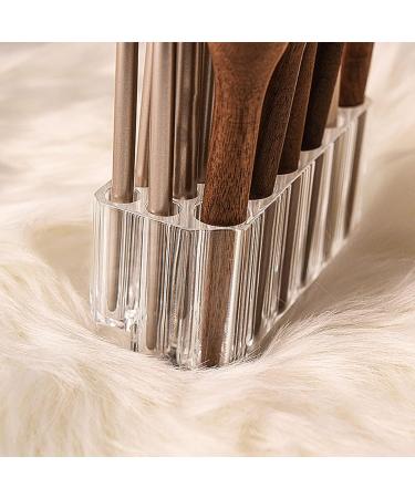 Eye Liner Organizer 26 Slots Eyeliner Holder Organizer for Women Transparent Lip Liner Organizer Eyebrow Pencil Organizer for Makeup Brushes - Buy Online on GoSupps.com