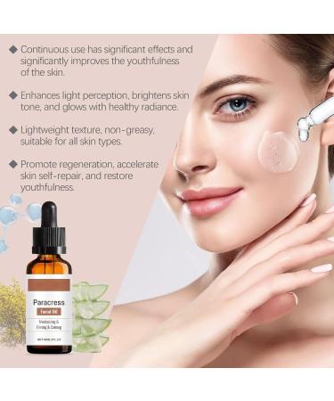 Paracresse Face Oil Paracresse Serum Organic Paracresse Face Serum Anti-Wrinkle Serum Reduces Wrinkles and Fine Lines Paracresse Extract Face Oil (1) - Buy Online on GoSupps.com