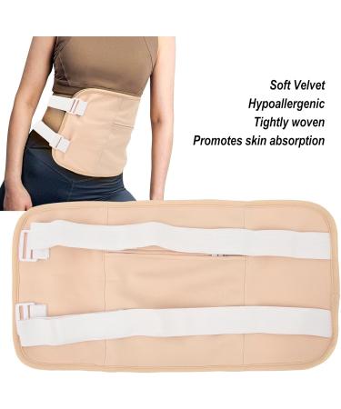 Comfortable Castor Oil Wrap Set - Prevent Leakage Reusable & Highly Absorbent for Inflammation - International Shipping Available - Buy Online on GoSupps.com