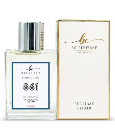 BC Perfume 861 Inspired by The Blazing Mr Sam For Men Fragrance Dupes Eau de Parfum Bottle 1.7 Fl Oz/50ml