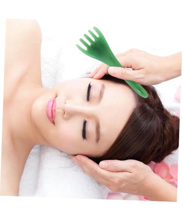 Beavorty 6 STK Hair Comb Massager & Scrubber - Electrical Scalp Tool for Women - Broad Tooth Trigger Point Massage and Face Stone Combing - Buy Online on GoSupps.com