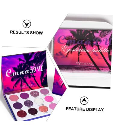 Beavorty 3 Boxes eyeshadow palette professional makeup makeupset eyeshadow powder personalized eyeshadow 1 count (Pack of 1) Colorfulx3pcs - Buy Online on GoSupps.com