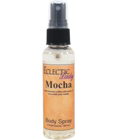 Mocha Body Spray (Double Strength) 2 ounces Body Mist for Women with Clean Light & Gentle Fragrance Long Lasting Perfume with Comforting Scent for Men & Women Cologne with Soft Subtle Aroma For 2 Fluid Ounces (Double Strength)
