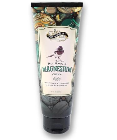 Mo Maggie Magnesium Lotion - Highest Concentration of Genuine Zechstein Magnesium in a Lotion - Wholesome & Organic Opulent Oils & Shea Butter- 8 Fluid Ounces - by Mo' Natural, Packaging May Vary - Buy Online on GoSupps.com