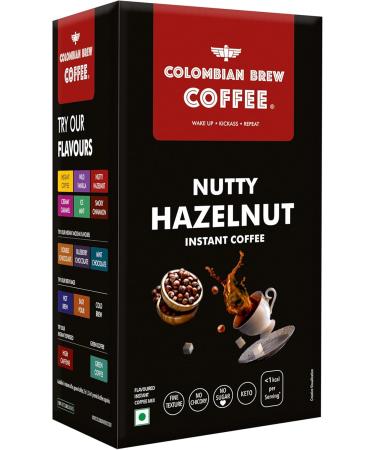 COLOMBIAN BREW COFFEE Caf instantan noisette en poudre sans sucre v g talien 50 g Noisette 50 g - Buy Online on GoSupps.com