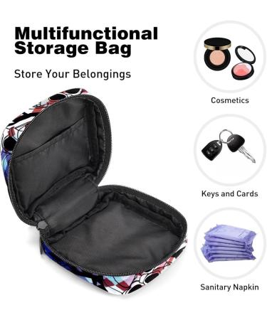 Women s Gothic Punk Skull Period Kit - Portable Storage Pockets for Feminine Products - Stylish and Functional - Buy Online on GoSupps.com