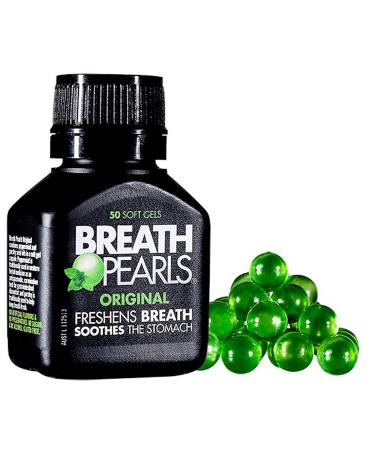 Breath Pearls Original Freshens Breath (50 softgels) (3 Pack)