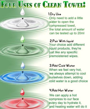 Fancyou Disposable Face Towel 500 Thicken Makeup Removing Wipes - Gentle Facial Tissue for Sensitive Skin - Flushable & Travel Friendly - Buy Online on GoSupps.com