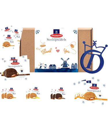 Stroopwafel Discovery Bundle - Experience Hollands Best Kept Secret - Contains 1 x Daelmans Stroopwafel Taster Box including Wafel Warmer - Buy Online on GoSupps.com