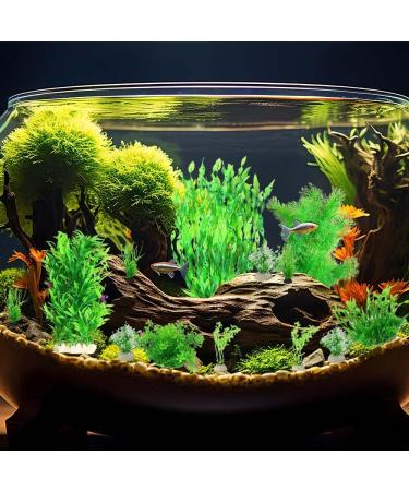 Buy Ctpeng 57-Piece Artificial Fish Tank Plants Decor Set | 2-30cm | Perfect for Aquarium Decoration - Buy Online on GoSupps.com