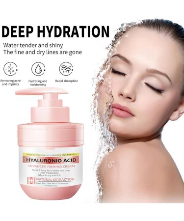 Hyaluronic Acid Firming Face Cream- Moisturiser Face Women - Anti aging Face Cream for Women - Deeply Nourishes Skin - Skin Lightening Cream - Light Texture and Easy Absorption - Buy Online on GoSupps.com