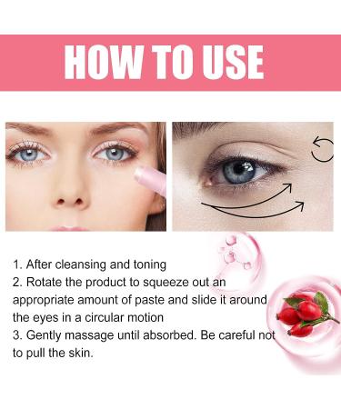 Rose Glow & Get It Cooling Eye Balm | Dark Circle Treatment | Hydrating & Brightening | On-the-go Solution - Buy Online on GoSupps.com