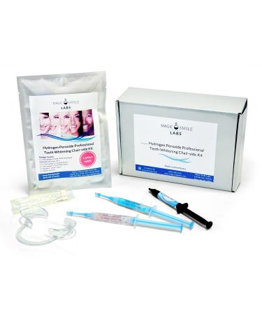 Chair-Side Teeth Whitening Kit - 3 Patients - In-Office Teeth Bleaching - 28% HP - For Sensitive Teeth - Ready to use whitening kit - Made in USA