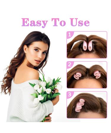 12PCS Volumizing Hair Root Clips - Velcro Volume Clips for Instant Hair Volume - Roller Clips for Women & Girls (Assorted Colors) - Buy Online on GoSupps.com