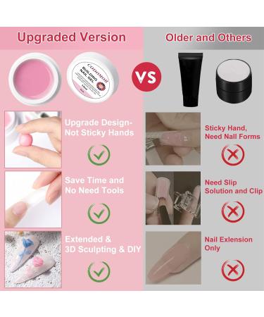 CODOMOR Solid Sculpture Gel Nail Extension - 15ml Pink Builder Gel for Nail Art - Buy Online on GoSupps.com
