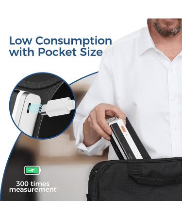 Buy Checkme Bluetooth Blood Pressure Monitor - Portable Wireless BP Cuff with 50 Readings & Unlimited Data Storage for iOS & Android - Optimal Home Health Tracking - Buy Online on GoSupps.com