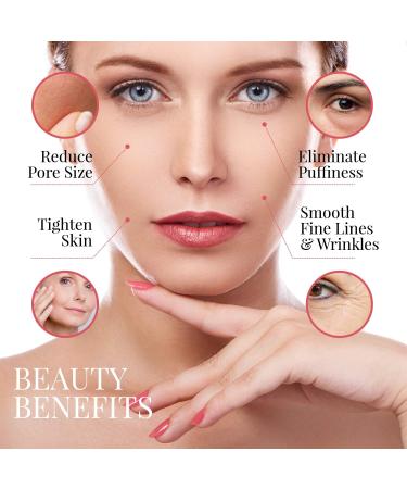 Stainless Steel Ice Roller Massager for Face, Neck & Eyes | Green Globes for Face | Dark Circles, Puffiness, Wrinkles, Collagen Boost - Innovative Skin Care Tool - Buy Online on GoSupps.com