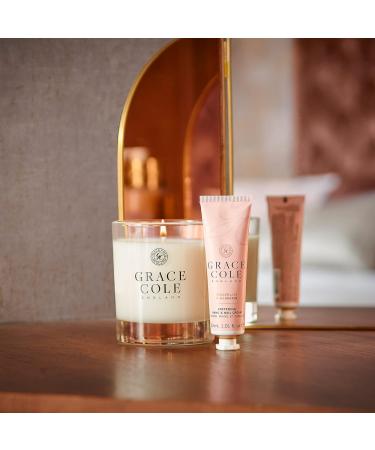 Grace Cole Ginger Lily & Mandarin Hand & Nail Cream - Travel Size 30ml | Intensely Moisturizing Nourishing Formula for Dry Skin - Buy Online on GoSupps.com