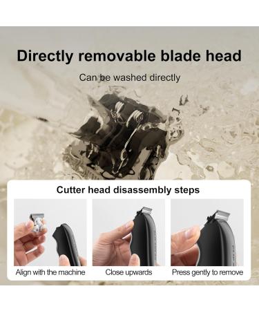 Beard Trimmer & Hair Clipper for Men - Cordless USB Rechargeable Grooming Kit | Blacks1005 - Buy Online on GoSupps.com
