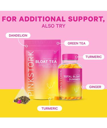 Pink Stork Total Slim Gummies - Sugar-Free Energy Gummy for Women - Metabolism and Post-Workout Support - 60 Blueberry Gummies - Buy Online on GoSupps.com