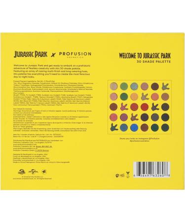 Jurassic Park X Profusion Cosmetics 30 Shade Palette - Buy Online on GoSupps.com