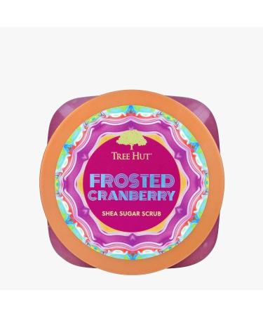 Tree Hut Frosted Cranberry Shea Sugar Scrub - 18 oz (1.125 lb) - Pack of 1 - Buy Online on GoSupps.com