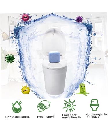 50Pcs Toilet Bowl Cleaners Toilet Bowl Tablets Splash Toilet Cleaner 15g Effervescent Tablets Individually Packed Washing Machine Cleaner Tablets Removes Odors Stains - Buy Online on GoSupps.com