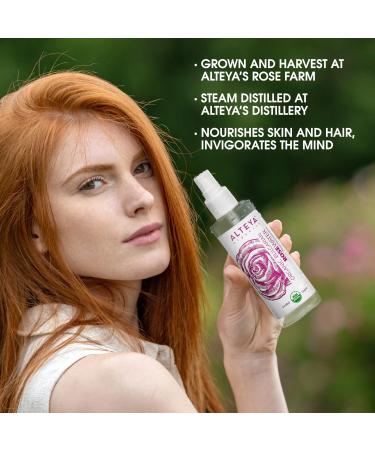 Buy Altenya Bio Rosenwasser Spray 100ml - 100% USDA Organic Damascus Rose Water | Pure Natural Floral Essence - Alteya Organics - Buy Online on GoSupps.com