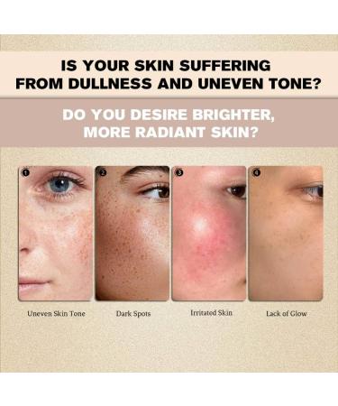 2PCS Rice Exfoliating Serum for Face - Gentle Peel & Brightening Essence Deep Cleanse Vegan Formula - Buy Online on GoSupps.com