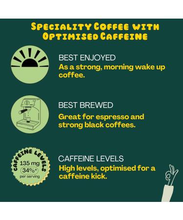 Counter Coffee | Italian Espresso Coffee Beans 1KG Dark Roast Strong Flavour Whole Coffee Beans  - Buy Online on GoSupps.com