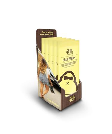 Sun Bum Revitalizing Deep Conditioning Mask Vegan and Cruelty Free Moisturizing and Restoring Hair Treatment for Damaged Hair 1.5 oz (Pack of 5) - Buy Online on GoSupps.com