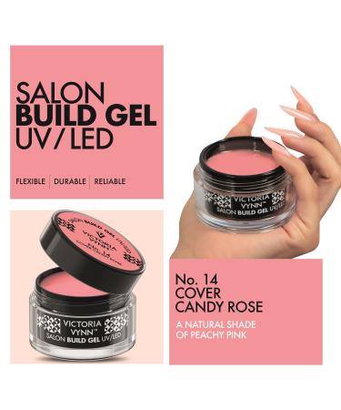 Victoria Vynn Builder Gel UV/LED 14 Cover Candy Rose 50ml - Professional Quality Nail Art for Stunning Results | Fast International Shipping - Buy Online on GoSupps.com