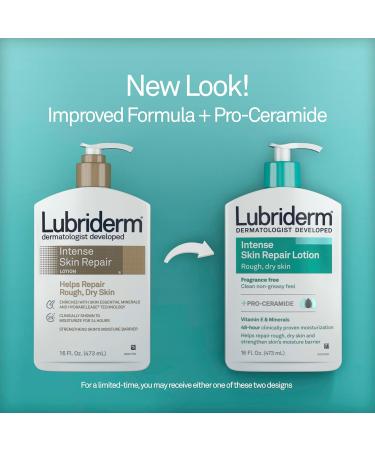 Lubriderm Intense Skin Repair Body Lotion 16 oz - Pack of 2 - Buy Online on GoSupps.com