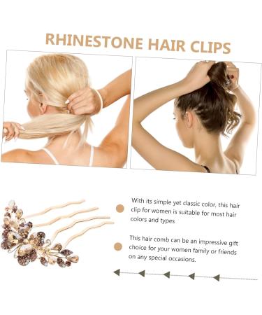 minkissy Hair Comb Rhinestone Side Comb Rhinestone Hair Clips Hair Side Comb Rhinestone Hair Pin Rhinestone Clips Hair Volume Clip Hairclips Bride Hair Clip Metal Miss Accessories Bow Tie - Buy Online on GoSupps.com